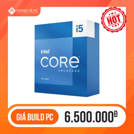 CPU Intel Core i5-13600K (5.1 GHz, 14 Nhân 20 Luồng, 24MB Cache, Raptor Lake)