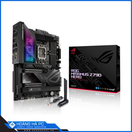 Mainboard ASUS ROG MAXIMUS Z790 HERO (Intel Z790, Socket 1700, ATX, 4 khe Ram DDR5)